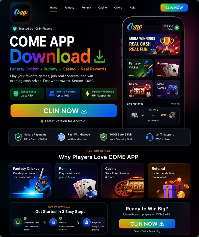 Come Game APK